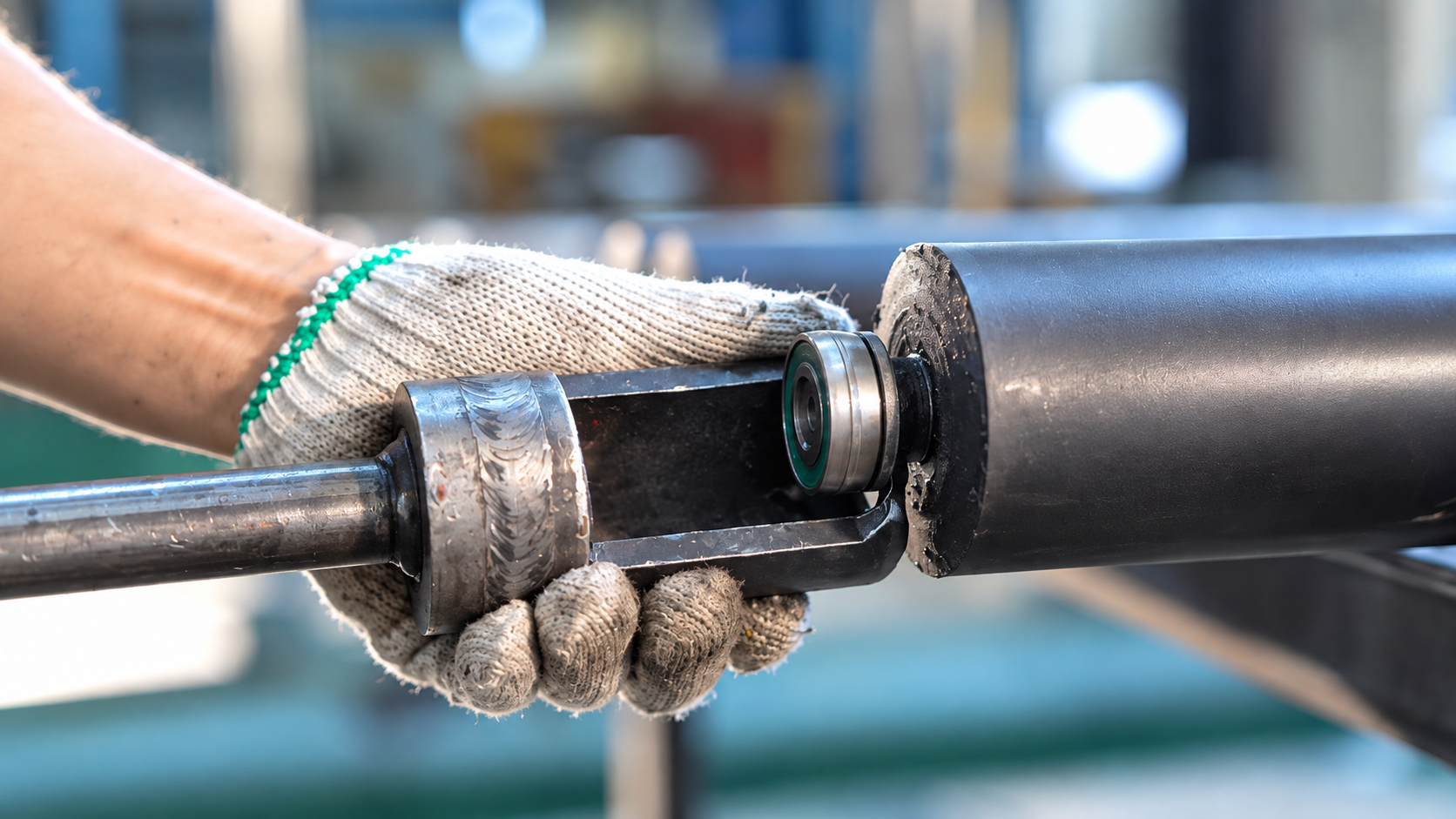 Bearing and shaft work